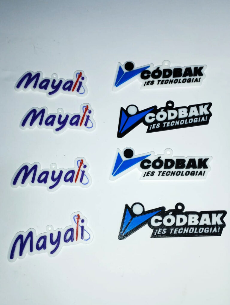 Impresion de Llaveros y Logos en 3D